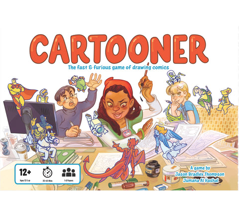 Cartooner: The Fast & Furious Game of Drawing Comics