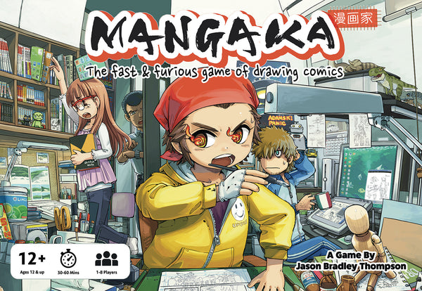 Mangaka: The Fast & Furious Game of Drawing Comics + Decadent Heart expansion