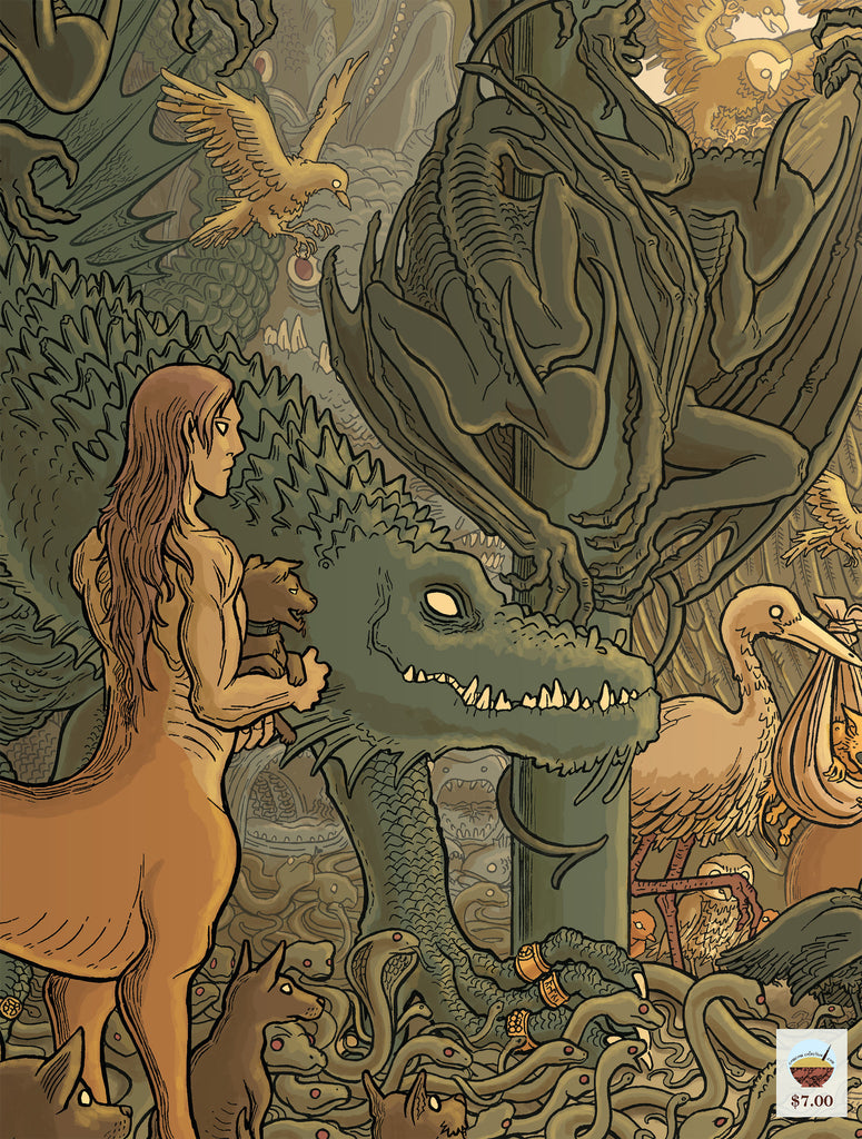 an anthology of monsters Monsters: A Comics Anthology – Mock Man Press